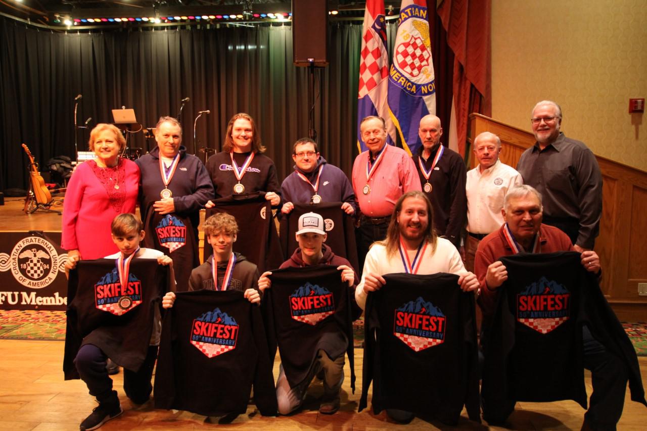 Skijaško natjecanje članova Hrvatske bratske zajednice u Americi